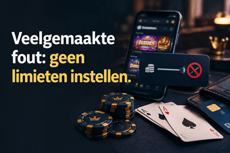 Veelgemaakte fout: geen limieten instellen