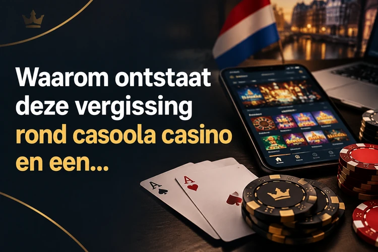 Waarom ontstaat deze vergissing rond casoola casino en een casoola review?