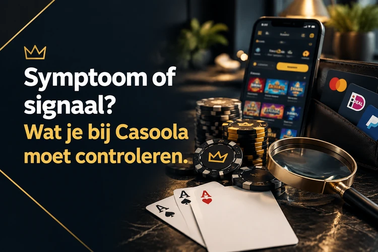 Symptoom of signaal? Wat je bij Casoola moet controleren