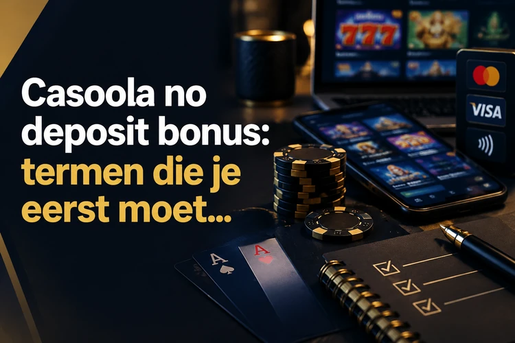Casoola no deposit bonus: termen die je eerst moet controleren