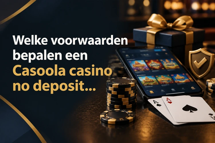 Welke voorwaarden bepalen een Casoola casino no deposit bonus in Nederland?