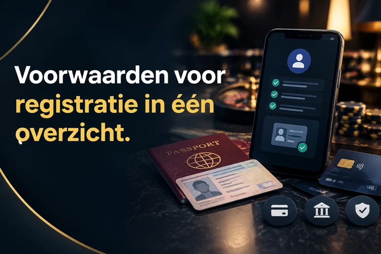 Voorwaarden voor registratie in één overzicht