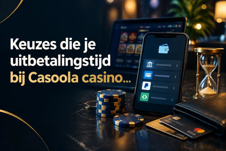 Keuzes die je uitbetalingstijd bij Casoola casino beïnvloeden